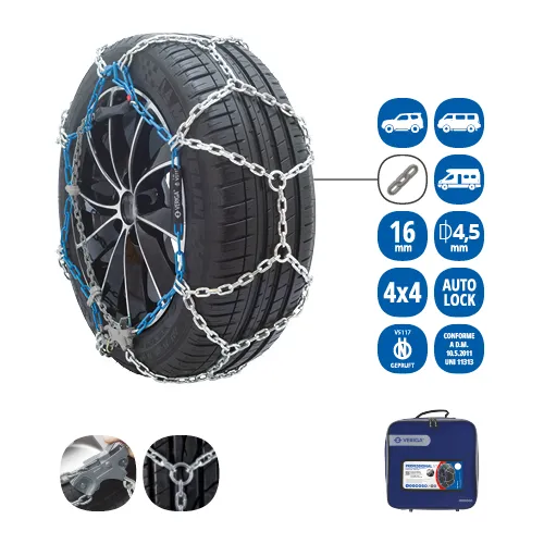 Snow Chains (pair) 16MM 320 SUV/Pick-Up